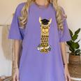 SmileteesGrad Llama Graduation T-Shirt Women's Comfort Colors T-Shirt Violet