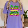 So Long 8th Grade Hello High School Graduation Women's Comfort Colors T-Shirt Violet