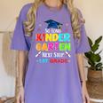 So Long Kindergarten Graduation 2025 Graduate 1st Grade Women's Comfort Colors T-Shirt Violet