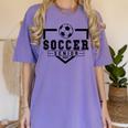 Soccer Senior Night Soccer Senior 2025 Graduation 30 Women's Comfort Colors T-Shirt Violet