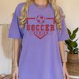 Soccer Senior Night Soccer Senior 2025 Graduation 33 Women's Comfort Colors T-Shirt Violet