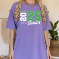 Soccer Senior Night Soccer Senior 2025 Graduation 44 Women's Comfort Colors T-Shirt Violet