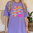 Social Worker T Shirt Graduation Social Work Month Women's Comfort Colors T-Shirt Violet