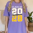 Sophomore 2028 Class Of 2028 Graduation 2028 10th Grade Women's Comfort Colors T-Shirt Violet