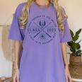 Star Wars Graduation Jedi Academy Class Of 2025 New Grad Women's Comfort Colors T-Shirt Violet