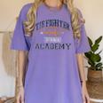 Star Wars TIE Fighter Academy Graduation Women's Comfort Colors T-Shirt Violet