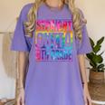 Straight Outta 8th Grade Great Graduation Eighth Grade Women's Comfort Colors T-Shirt Violet