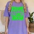 Straight Outta Junior High School Graduation T-Shirt Women's Comfort Colors T-Shirt Violet