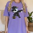 Student Graduation 2022 Panda Football Boys Girls Teenager Women's Comfort Colors T-Shirt Violet