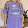 Super Proud Gigi Of 2026 Graduate Senior Graduation Family Women's Comfort Colors T-Shirt Violet