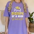 Super Proud Grandpa Of 2025 Graduate Graduation Family Women's Comfort Colors T-Shirt Violet