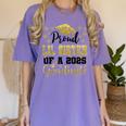 Super Proud Little Sister Of 2025 Graduate Graduation Family Women's Comfort Colors T-Shirt Violet