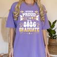 Super Proud Uncle Of A Class Of 2026 Graduate Graduation Women's Comfort Colors T-Shirt Violet
