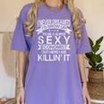 Super Sexy Economist Economist Graduation Women's Comfort Colors T-Shirt Violet