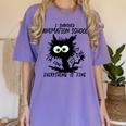 I Survived Animation School Graduation 2026 Women's Comfort Colors T-Shirt Violet