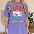 I Survived My Bachelor's Degree Party Bachelor Graduation Women's Comfort Colors T-Shirt Violet