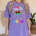 I Survived Nursing School Of 2024 Student Graduation 2024 Women's Comfort Colors T-Shirt Violet