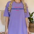 Survived Nursing School Graduation Student Women's Comfort Colors T-Shirt Violet