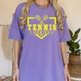 Tennis Senior Night Tennis Senior 2025 Graduation 20 Women's Comfort Colors T-Shirt Violet