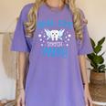 Tooth Fairy Tshirt Cute Dental Hygienist Graduation T Shirt Women's Comfort Colors T-Shirt Violet