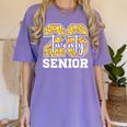 Twenty 2026 Class Of 26 Seniors Back To School Graduation Women's Comfort Colors T-Shirt Violet