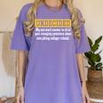 Undecided Collage Student Novelty Graduation Present Women's Comfort Colors T-Shirt Violet