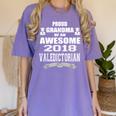 Valedictorian Scholar Grandma T Shirt Graduation Speech Women's Comfort Colors T-Shirt Violet