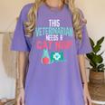 Veterinarian Graduation T-Shirt Men Women Humor Women's Comfort Colors T-Shirt Violet