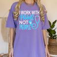 Veterinarian Vet Tech Week Graduation Thank You Birthday Women's Comfort Colors T-Shirt Violet