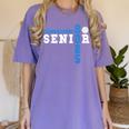 Volleyball Senior Night Volleyball Senior 2025 Graduation 23 Women's Comfort Colors T-Shirt Violet