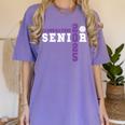 Volleyball Senior Night Volleyball Senior 2025 Graduation 26 Women's Comfort Colors T-Shirt Violet