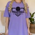 Volleyball Senior Night Volleyball Senior 2025 Graduation 30 Women's Comfort Colors T-Shirt Violet