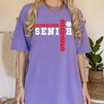 Volleyball Senior Night Volleyball Senior 2025 Graduation 5 Women's Comfort Colors T-Shirt Violet