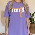 Volleyball Senior Night Volleyball Senior 2025 Graduation 8 Women's Comfort Colors T-Shirt Violet