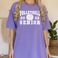 Volleyball Senior Night Volleyball Senior 2026 Graduation 1 Women's Comfort Colors T-Shirt Violet