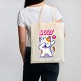 2021 Kindergarden Graduation Celebration Dapping Cat For Men Women Kids Canvas Tote Bag