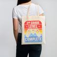 2nd Grade Level Complete Graduation Student Video Gamer Canvas Tote Bag