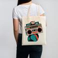 80s 90s Retro Party Costume Nostalgia Boombox Music Hip Hop Canvas Tote Bag