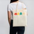 80s Video Game Nostalgia Retro Vintage Arcade Novelty Canvas Tote Bag