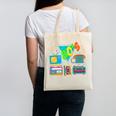 80's Vintage Cassette Tape Nostalgia Mixtape Era 1980s Retro Canvas Tote Bag