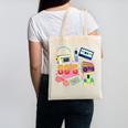 80's Vintage Cassette Tape Nostalgia Mixtape Era 1980s Retro Premium Tri-Blend Canvas Tote Bag