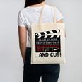 8th Grade Graduation 2026 Graduate Clapperboard Canvas Tote Bag