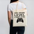 8th Grade Level CompleteShirt Graduation Canvas Tote Bag