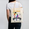 8TH GRADE NAILED IT UNICORN DABBING GRADUATION T-SHIRT Canvas Tote Bag