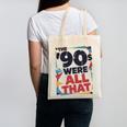 The 90s Were All That – Retro 1990s Nostalgia Tee Premium Tri-Blend Canvas Tote Bag