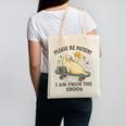 90s Manatee Humor Please Patient I'm From The 1900s Canvas Tote Bag