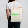 Accounting Degree Loading Shirt Graduation Student Canvas Tote Bag