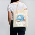 Anti-Social Club Homebody Introvert Hibernate Hermit Shyness Canvas Tote Bag