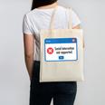 Anti Social Introvert Social Interaction Not Supported Canvas Tote Bag