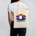 Awkward But Loyal Penguin Synthwave Vapowave Introvert Canvas Tote Bag Awkward But Loyal Penguin Synthwave Vapowave Introvert Canvas Tote Bag